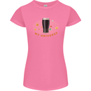 My Guiness Universe Womens Petite Cut T-Shirt Azalea