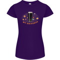 My Guiness Universe Womens Petite Cut T-Shirt Purple