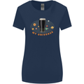 My Guiness Universe Womens Wider Cut T-Shirt Navy Blue