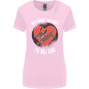 My Heart Belongs to my Dog Funny Womens Wider Cut T-Shirt Light Pink