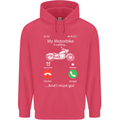 My Motorbike Is Calling Biker Motorcycle Childrens Kids Hoodie Heliconia