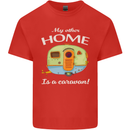 My Other Home Is a Caravan Caravanning Kids T-Shirt Childrens Red
