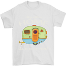 My Other Home Is a Caravan Caravanning Mens T-Shirt Cotton Gildan White