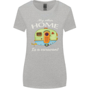 My Other Home Is a Caravan Caravanning Womens Wider Cut T-Shirt Sports Grey