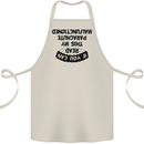 My Parachute Malfunctioned Skydiving Para Cotton Apron 100% Organic Natural