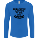 My Parachute Malfunctioned Skydiving Para Mens Long Sleeve T-Shirt Royal Blue