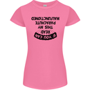 My Parachute Malfunctioned Skydiving Para Womens Petite Cut T-Shirt Azalea