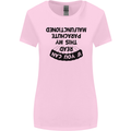 My Parachute Malfunctioned Skydiving Para Womens Wider Cut T-Shirt Light Pink