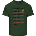 My Perfect Day Be The Best Mom Mother's Day Mens Cotton T-Shirt Tee Top Forest Green