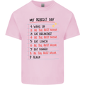 My Perfect Day Be The Best Mom Mother's Day Mens Cotton T-Shirt Tee Top Light Pink