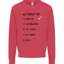My Perfect Day Be The Best Mom Mother's Day Mens Sweatshirt Jumper Heliconia