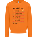 My Perfect Day Be The Best Mom Mother's Day Mens Sweatshirt Jumper Orange