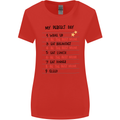 My Perfect Day Be The Best Mom Mother's Day Womens Wider Cut T-Shirt Red