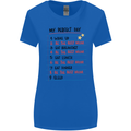 My Perfect Day Be The Best Mom Mother's Day Womens Wider Cut T-Shirt Royal Blue