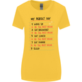 My Perfect Day Be The Best Mom Mother's Day Womens Wider Cut T-Shirt Yellow