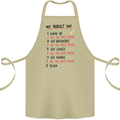 My Perfect Day Be The Best Mum Mother's Day Cotton Apron 100% Organic Khaki