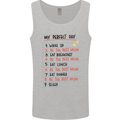 My Perfect Day Be The Best Mum Mother's Day Mens Vest Tank Top Sports Grey