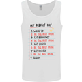 My Perfect Day Be The Best Mum Mother's Day Mens Vest Tank Top White