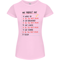 My Perfect Day Be The Best Mum Mother's Day Womens Petite Cut T-Shirt Light Pink