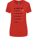 My Perfect Day Be The Best Mum Mother's Day Womens Wider Cut T-Shirt Red