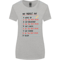 My Perfect Day Be The Best Mum Mother's Day Womens Wider Cut T-Shirt Sports Grey