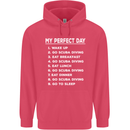 My Perfect Day Scuba Diving Diver Dive Childrens Kids Hoodie Heliconia