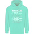 My Perfect Day Scuba Diving Diver Dive Childrens Kids Hoodie Peppermint