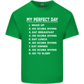My Perfect Day Scuba Diving Diver Dive Kids T-Shirt Childrens Irish Green