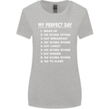 My Perfect Day Scuba Diving Diver Dive Womens Wider Cut T-Shirt Sports Grey