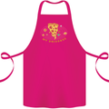 My Pizza Universe Funny Food Diet Cotton Apron 100% Organic Pink