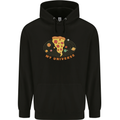 My Pizza Universe Funny Food Diet Mens 80% Cotton Hoodie Black