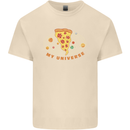 My Pizza Universe Funny Food Diet Mens Cotton T-Shirt Tee Top Natural