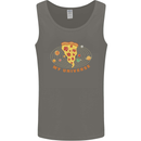 My Pizza Universe Funny Food Diet Mens Vest Tank Top Charcoal