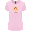 My Pizza Universe Funny Food Diet Womens Wider Cut T-Shirt Light Pink