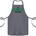 My Shamrocks Funny St. Patrick's Day Boobs Cotton Apron 100% Organic Steel