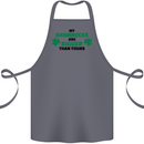 My Shamrocks Funny St. Patrick's Day Boobs Cotton Apron 100% Organic Steel