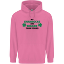My Shamrocks Funny St. Patrick's Day Boobs Mens 80% Cotton Hoodie Azelea