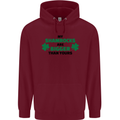 My Shamrocks Funny St. Patrick's Day Boobs Mens 80% Cotton Hoodie Maroon
