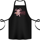 My Students Axolotl Questions Teacher Funny Cotton Apron 100% Organic Black