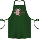 My Students Axolotl Questions Teacher Funny Cotton Apron 100% Organic Forest Green