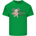 My Students Axolotl Questions Teacher Funny Mens Cotton T-Shirt Tee Top Irish Green