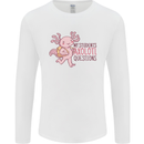 My Students Axolotl Questions Teacher Funny Mens Long Sleeve T-Shirt White