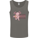 My Students Axolotl Questions Teacher Funny Mens Vest Tank Top Charcoal