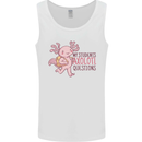 My Students Axolotl Questions Teacher Funny Mens Vest Tank Top White