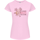 My Students Axolotl Questions Teacher Funny Womens Petite Cut T-Shirt Light Pink