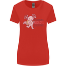 My Students Axolotl Questions Teacher Funny Womens Wider Cut T-Shirt Red