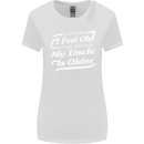 My Uncle is Older 30th 40th 50th Birthday Womens Wider Cut T-Shirt White