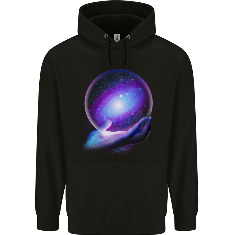 My Universe Planets Astronomy Space Galaxy Childrens Kids Hoodie Black
