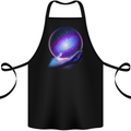 My Universe Planets Astronomy Space Galaxy Cotton Apron 100% Organic Black