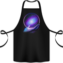 My Universe Planets Astronomy Space Galaxy Cotton Apron 100% Organic Black